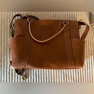 Elevate Brown Leather Bag
